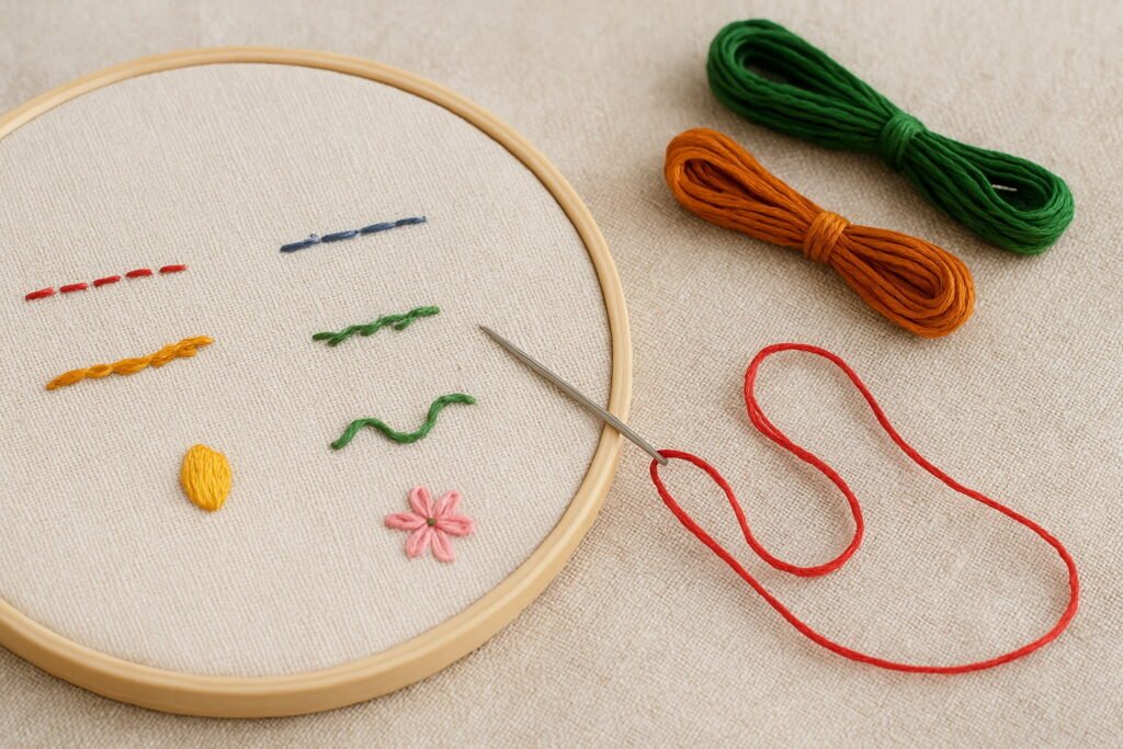 Best Embroidery Stitches to Learn as a Beginner